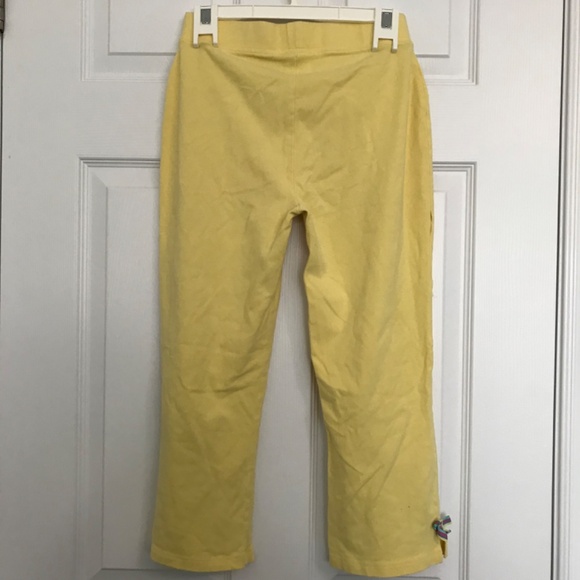 Y2K SIMPLY BASIC Girls L or Women's XXS/XS Cotton Bow Leg Pants Leggings FLAWS - Picture 7 of 12